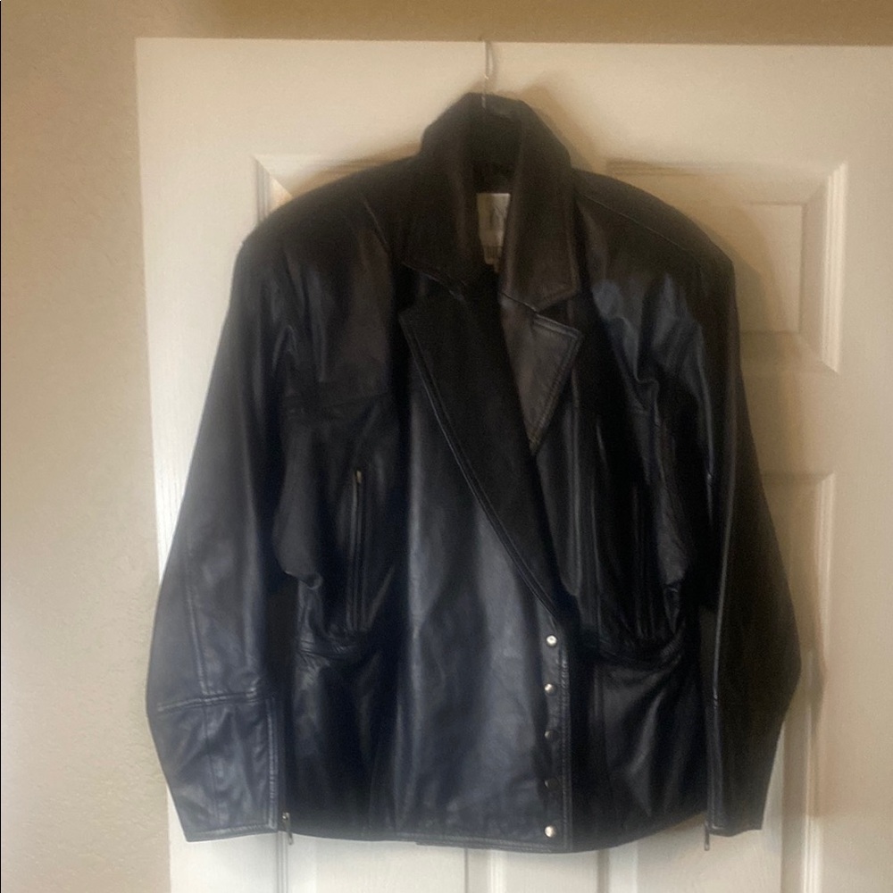 Together Black Leather Apparel